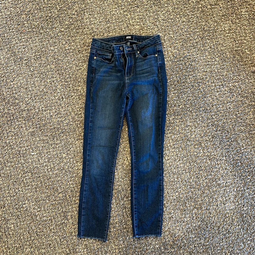 Paige size 25 Hoxton Ankle Jeans